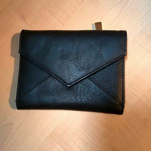 Forever 21 Faux black leather wallet